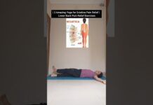 3 Amazing Yoga for Sciatica Pain Relief | Lower Back Pain Relief Exercises | Sciatica Pain #yoga #yt