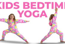 Kids Bedtime Yoga With Animal Yoga Poses (Get sleepy for bedtime!)