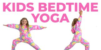 Kids Bedtime Yoga With Animal Yoga Poses (Get sleepy for bedtime!)