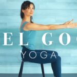 Feel Good Stretch Chair Yoga for Seniors & Beginners // Posture & Hip Focus!