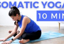 10 min Somatic Yoga for Anxiety Relief | Soothing Mind-Body Practice