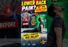 😱Lower Back Pain Ka Simple Stretch 🔥 Try Now!#shorts #short #shortsviral #lowerbackpain #backpain