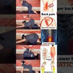 Back Pain aur Bad Posture ko 10 Mins me Thik Karein! 🧘♀️✨#painrelief#yoga#practice#shorts#viral