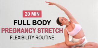 20 Min PREGNANCY FLEXIBILITY + STRETCHING ROUTINE | All Trimesters, No Talking | Beginner Friendly