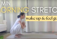 10 MIN MORNING STRETCH | Wake Up Full Body Stretch For All Levels (Yoga With Nancy)
