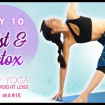Yoga for Weight Loss Julia Marie ♥ Twist & Detox Cardio Workout, Burn Fat, Boost Metabolism | Day 10