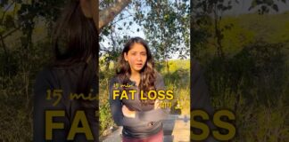 Fat Loss Yoga for Busy & Overweight people 🧘 #khushibajwayoga