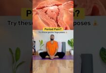 Period Pain? Try These Gentle Yoga Poses 🧘♀️