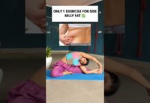 Best exercise for SIDE BELLY FAT 🔥✅#bellyfat #yoga #exercise #youtubeshorts #shortsfeed #shorts