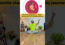 1st Month Pregnancy Yoga 🧘♀️ | Safe & Gentle Poses for Moms-to-Be #prenatalyoga #womenshealth