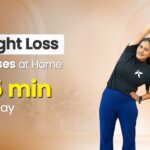 Weight Loss Exercises At Home | 15 Min Everyday Workout | Lose Weight Naturally | Kamya Wellness