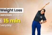 Weight Loss Exercises At Home | 15 Min Everyday Workout | Lose Weight Naturally | Kamya Wellness