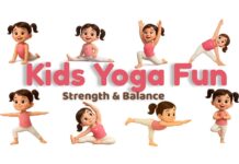 Fun Kids Yoga! 🧘 Easy Poses for Strength & Flexibility | Koko Joyland